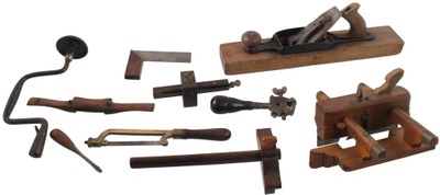 Assorted Makers: Lot Of Sound & Usabl Woodworking Tools