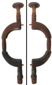 Unmarked: Early Birch Body Wooden Bit Brace