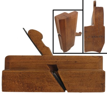 Wm. P. Webb, Washington, D.C.: Sound & Usable 1 1/8 Skew Hollow Molding Plane