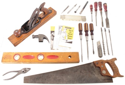 Assorted Makers: Lot Of Assorted Woodworking Tools