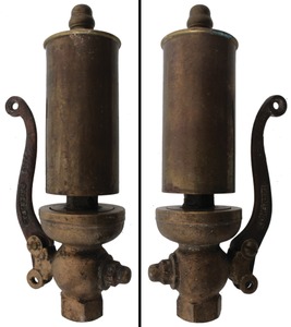 Unmarked: Early 2" Bell Steam Whistle