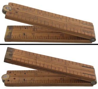 Stanley Rule & Level, No. 69: One Foot, Four Fold Folding Rule