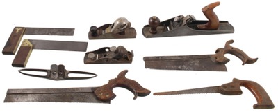 Assorted Makers: Lot Of Sound & Usabl Woodworking Tools