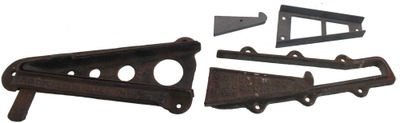 Assorted Makers: Coll. Of Three Bench Mount Wdwkg. Vises