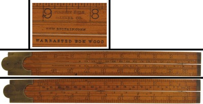 Stanley Rule & Level, No. 4: Two Foot/Twofold Folding Rule