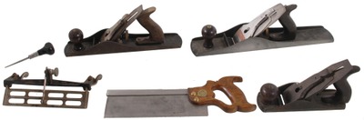 Assorted Makers: Lot Of Clean & Usabl Woodworking Tools