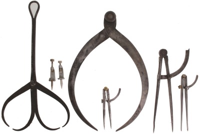 Assorted Makers: Lot Of Early Type Layout Tools