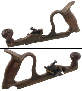 Unmarked: Fancy Cast Brass Grooving Plane