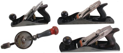 Stanley Rule & Level: Three Extra Clean Woodworking Planes
