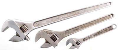 Diamond Calk Horseshoe Company, Duluth, Minnesota: Three Extra Clean "Crescent" Type Wrenches