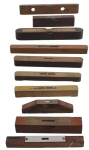 Assorted Makers: Lot Of Small Size Bench Levels