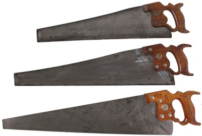 Henry Disston & Sons, Philadelphia, Pennsylvania: Three Clean & Usable Hand Saws