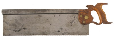 Harvey W. Peace, Brooklyn, New York: Extra Clean 18" X 4 1/2" Back Saw