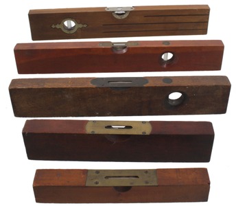 Assorted Makers: Five Small Size Spirit Levels
