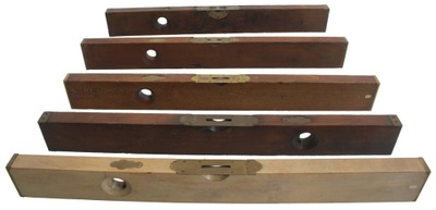 Disston & Morss, Philadelphia, Pennsylvania: Five Early Maker Spirit Level
