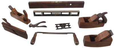 Assorted Makers: Lot Of Clean & Usabl Woodworking Tools