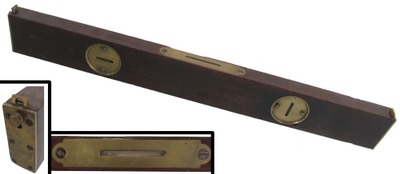 Unmarked: Classic "Hudson River" Mahogany Level