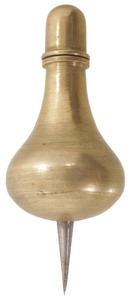 Unmarked: Extra Clean Millwrig Plumb Bob