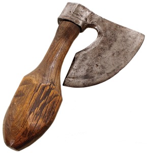Unmarked: Forged Iron Bodger's Axe