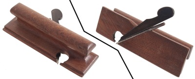 Unmarked: Walnut Body Drip Bead Molding Plane