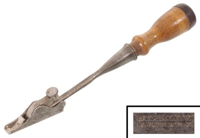Stanley Rule & Level, No. 96: Blind Nailing Chisel Gauge