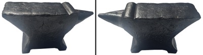 Unmarked: Early Forged Iron Sgl. Horn Anvil
