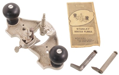Stanley Tools, Sheffield, England, No. 71: Open Throat Router Plane
