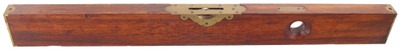 Stanley Rule & Level, No. 11: Rosewood Plumb & Level