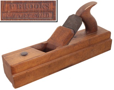 P. Brooks & Company, East Hartford, Connecticut: Classic Early Panel Raising Plane