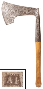 Unmarked: Early Type Long Neck Hewing Axe