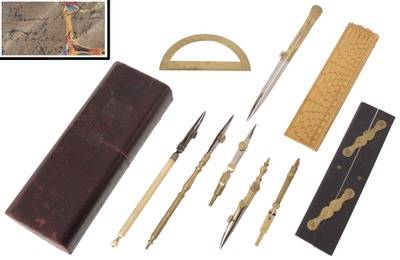 Watkins & Hill/5 Charing Cross Ro: Extra Clean Navigato Drafting Set