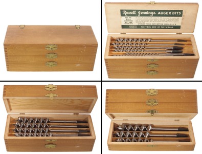 Stanley Rule & Level, No. 32 1/2: Set Of Russell Jennings" Auger Bits