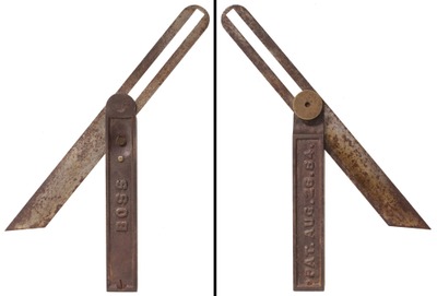Wilbur F. Hill, North Manchester, Connecticut: "The Boss" Patent "T" Bevel