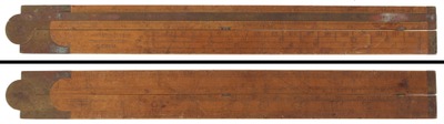 A. Gifford, Westport, Massachusetts: Two-Foot, Two-Fold Folding Rule