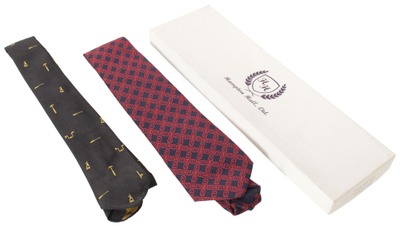 Hampton Hall, Ltd./New York, Ny: Unused "Stanley" Necktie