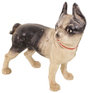 Hubley Manufacturing Company, Lancaster, Pennsylvania: Cast Iron Boston Terrier Door Stop