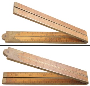 A. Gifford, Westport, Massachusetts: Two-Foot, Four-Fold Folding Rule