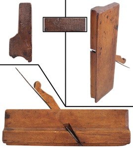 I. Walton, In Reading: Early Yellow Birch Bead Molding Plane