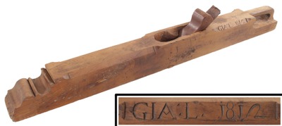 Unmarked: Massive Cherry Wood Jointer Plane