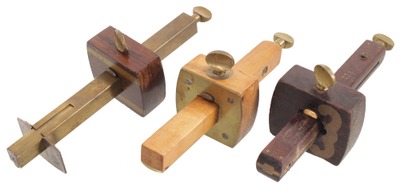 Stanley Rule & Level: Three Extra Clean Marking Gauges