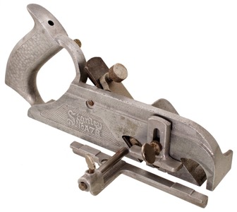 Stanley Rule & Level, No. A 78: Aluminum Body Rabbet & Filletster Plane