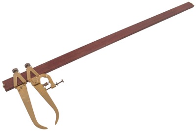 Unmarked: Massive Pair Of Prec Brass Caliper
