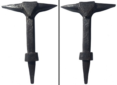 Unmarked: Massive Dbl. Horn Stake Anvil