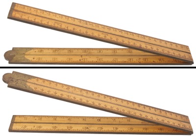 Stanley Rule & Level, No. 94: Four-Foot/Four-Fold Folding Rule