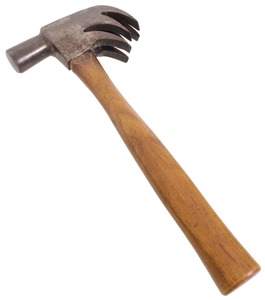 Unmarked: Rare "Triple Claw" Carpenter's Hammer