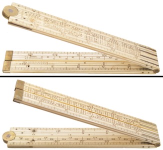 Unmarked: Early English Printe Folding Rule