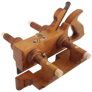 Ohio Tool Co./Columbus, O. No. 105, No. 105: Boxwood Ivory Tip Plow Plane