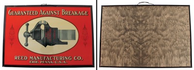 Reed Manufacturing Company, Erie, Pennsylvania: "Reed Vises" Advertising Sign
