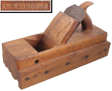 L.B. Bidwell, Hartford, Connecticut: Early Fenced Crown Molding Plane