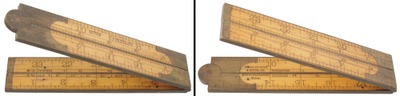 Stanley Rule & Level, No. 78 1/2: Two Foot/ Four Fold Folding Rule